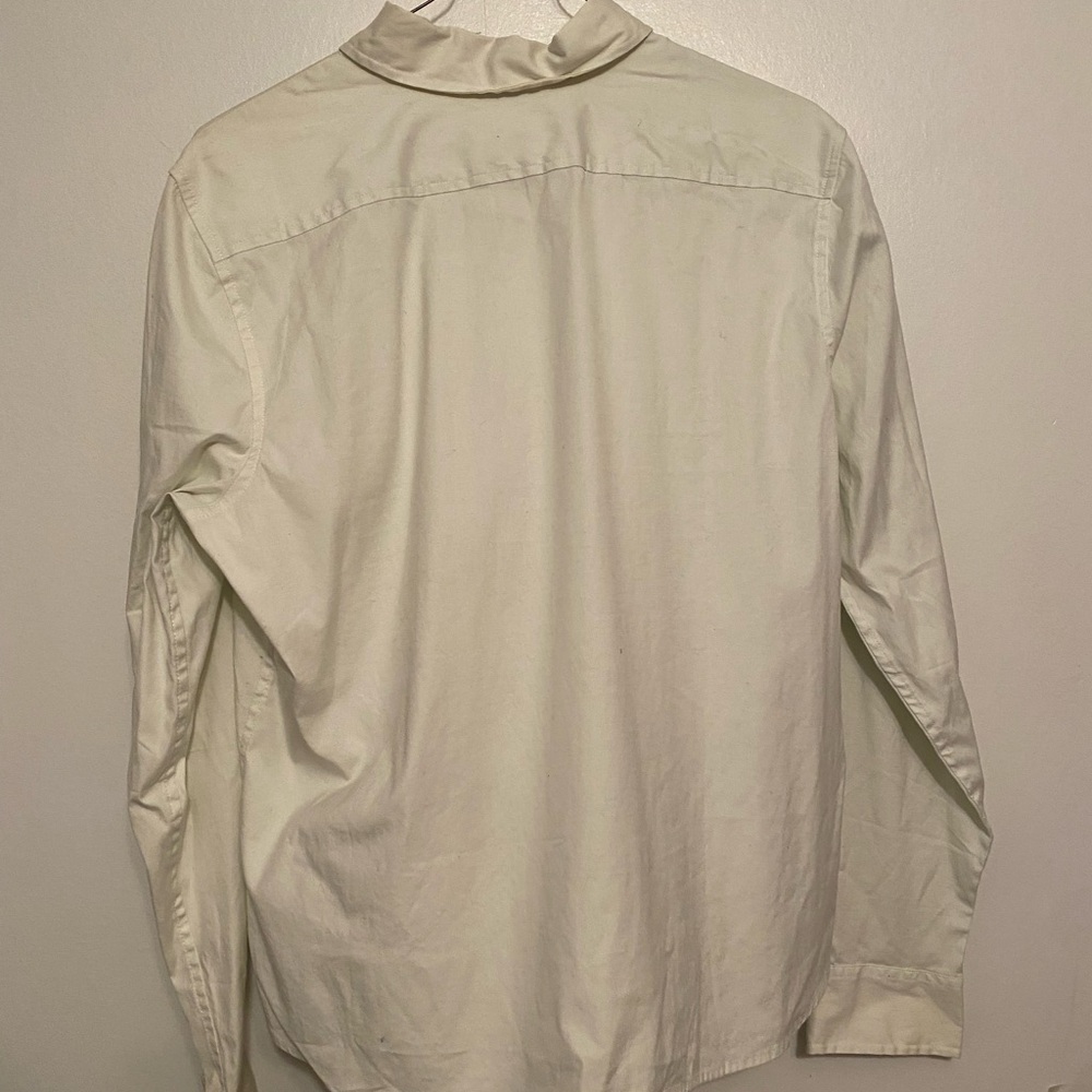 Nwt gap stretch pale green button up shirt size xl - Picture 3 of 4